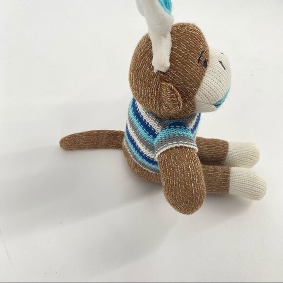 Dan Dee Collector’s Choice Easter Bunny Ears Sock Monkey 12” - Picture 4 of 12